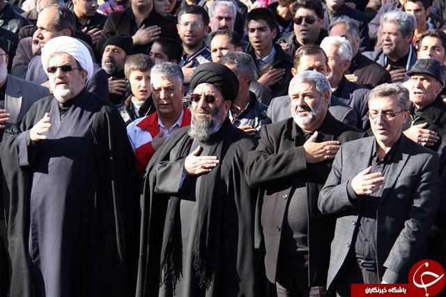 تجمع بزرگ عزاداران اربعين حسيني درخوي+تصاوير