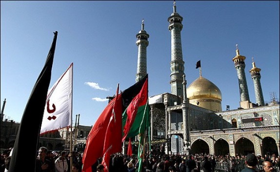 قم دراربعین حسینی غرق درعزا وماتم است+ تصاویر