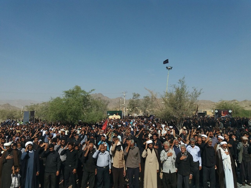 عزاداری اربعین در منوجان