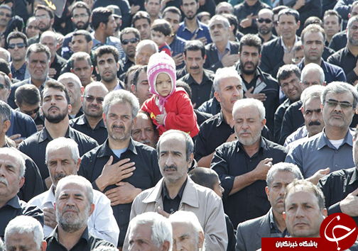 چهلمین روز شهادت سرور و سالار شهیدان در سومین حرم اهل بیت (ع)+ تصاویر