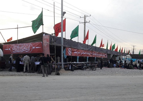 خدمت&zwnj;رسانی موکب هیات الزهرا دانشگاه صنعتی شریف تا 5 آذرماه