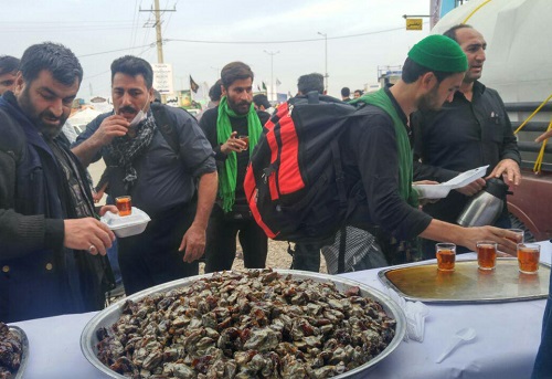 خدمت&zwnj;رسانی موکب هیات الزهرا دانشگاه صنعتی شریف تا 5 آذرماه