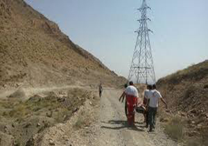مرگ خلبان براثرسقوط پاراگلایدردر پیرانشهر