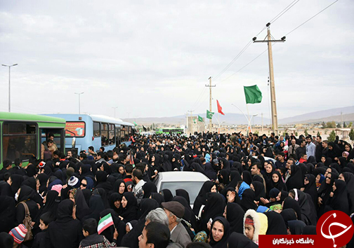 چهلمین روز شهادت سرور و سالار شهیدان در سومین حرم اهل بیت (ع)+ تصاویر