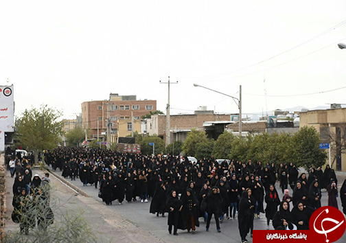 چهلمین روز شهادت سرور و سالار شهیدان در سومین حرم اهل بیت (ع)+ تصاویر