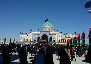 برگزاری آیین اربعین حسینی در امامزاده شاه کرم (ع)اصفهان