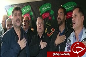عزاداری ورزشکاران در روز اربعین + فیلم