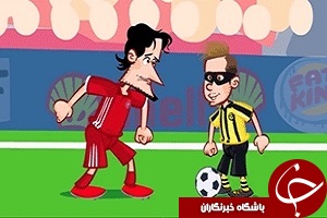 انیمیشن بازی دورتموند _ بایرن مونیخ + فیلم