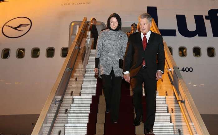 رئیس جمهور فنلاند در راس هیئتی سیاسی- اقتصادی وارد تهران شد