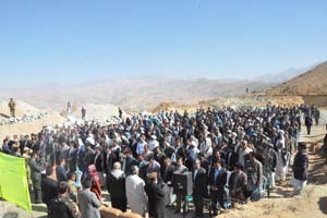 پروژه ساخت دانشگاه دایکندی در نیلی آغاز شد