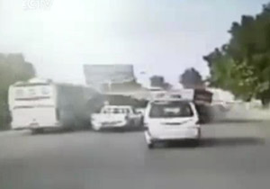 کشته شدن 10 نفر در سانحه رانندگی + فیلم