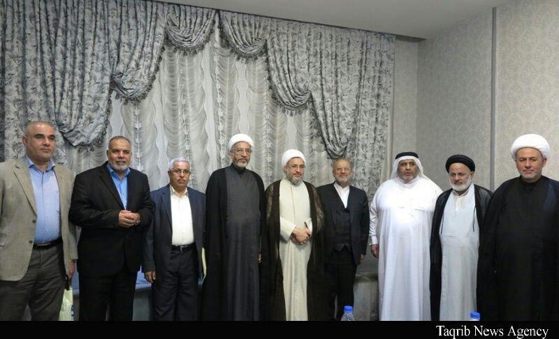 دیدار هیئتی از علمای عراق با دبیرکل مجمع جهانی تقریب/راه اندازی دانشگاه مذاهب اسلامی در عراق دیدار هیئتی از علمای عراق با دبیرکل مجمع جهانی تقریب/راه اندازی دانشگاه مذاهب اسلامی در عراق