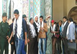 اعزام نخستین کاروان راهیان نور دانش آموزی عشایر استان