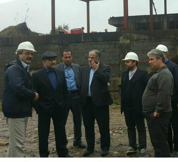 بازديد معاون وزير راه وشهرسازی از بيمارستان 400 تختخوابی رشت