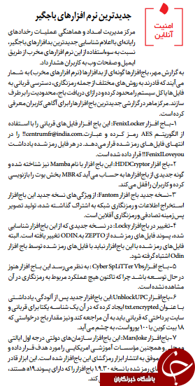 روزنامه ها از فضای مجازی چه می گویند