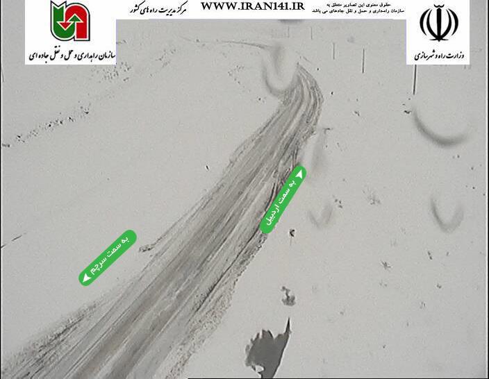 تردد در محورهای کوهستانی استان اردبیل به کندی انجام می شود