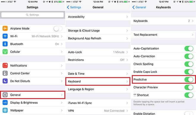مشکل هنگ کردن کیبورد در iOS 10 حل شد+ آموزش
