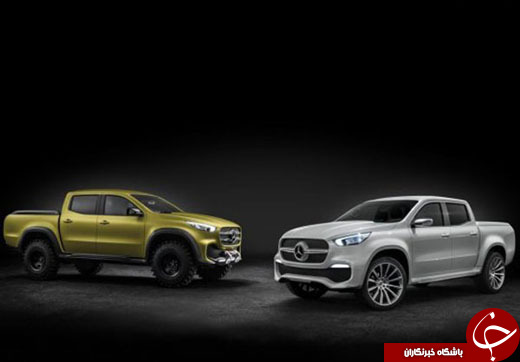 رونمایی از وانت جدید مرسدس بنز +تصاویر