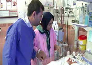 مادر 33 ساله صاحب شش فرزند شد + فیلم