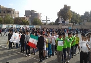 آغاز المپیاد ورزشی درون مدرسه ای در مدارس شهرستان چایپاره