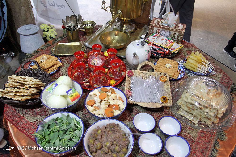 آغاز جشنواره سفره ایرانی، فرهنگ گردشگری در مشهد + تصاویر