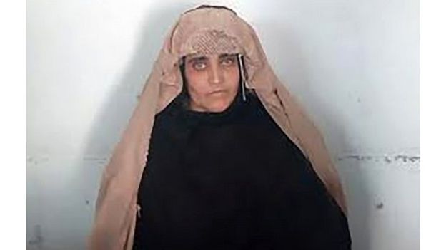 بازداشت زن افغانستانی که به شهرت جهانی رسید
