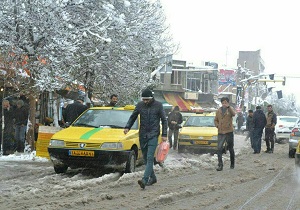 برخورد جدی با تاکسیرانان متخلف در شرایط نامناسب جوی