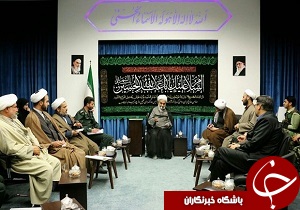 دیدار اعضای بسیج دانش‌آموزی استان با امام جمعه