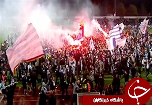 به این میگن جشن قهرمانی به همراه هواداران + فیلم