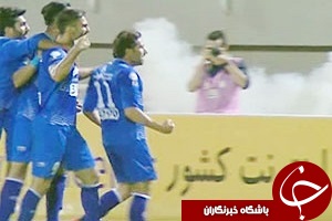 گل جابر انصاری؛ فولاد خوزستان 0 _ 1 استقلال + فیلم