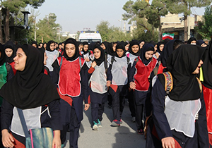 برگزاری پیاده روی از خانه تا مدرسه