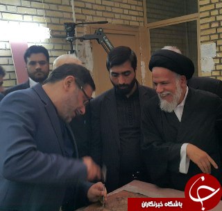 بازدید دبیرشورای عالی امنیت ملی ازکارگاه ساخت ضریح امامین عسگریین(ع)درقم+تصاویر