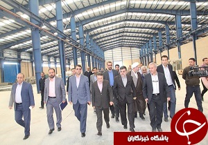 بازدید استاندار از چند واحد تولیدی و صنعتی