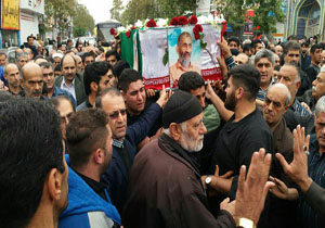 تشییع پیکر مطهرجانباز شهید