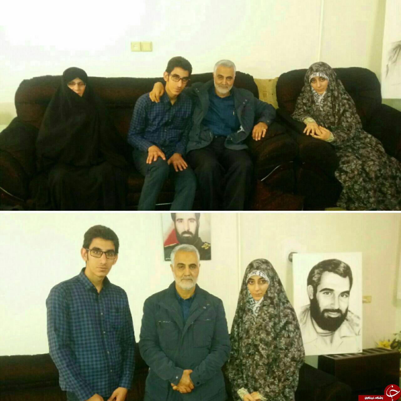 اهدای انگشترش سردار سلیمانی به دختر سرلشکر ناصری