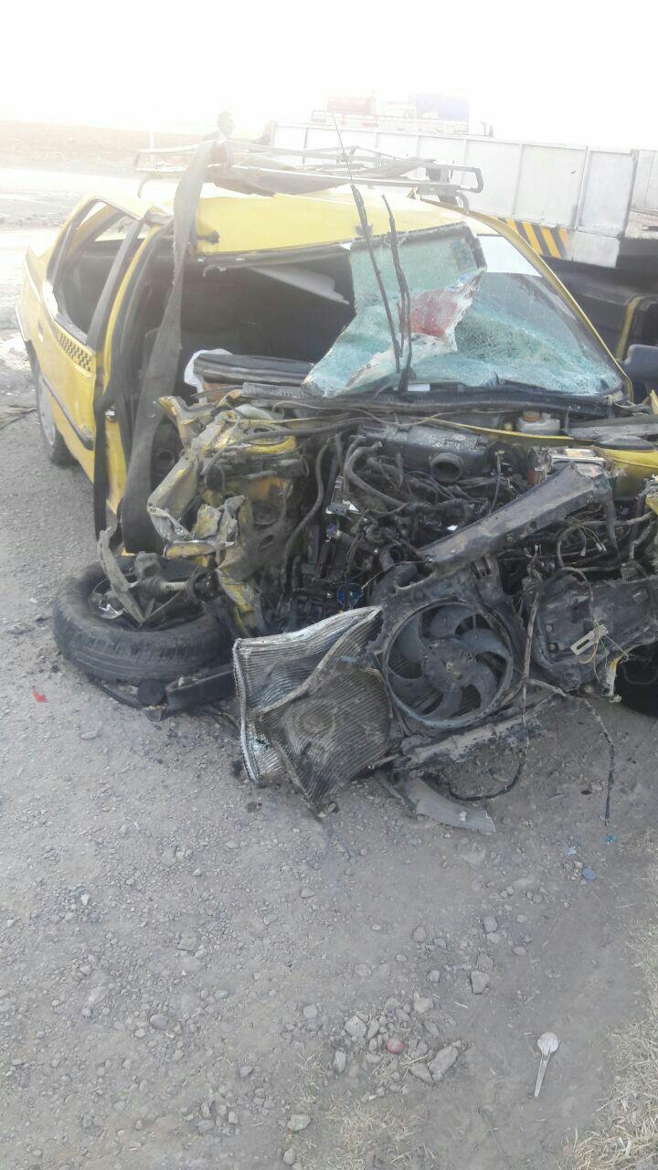 وقوع 3 حادثه رانندگی با 10 کشته و مجروح + تصاویر