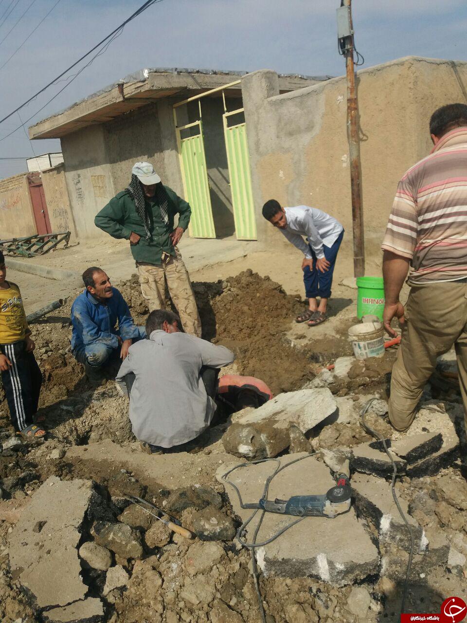 آلودگی آب آشامیدنی روستای زرامین نهاوند را دچار مشکل کرده است