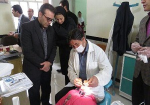 ارتقاء شاخص های سلامت دهان ودندان با ارئه خدمات رایگان در شاهین دژ