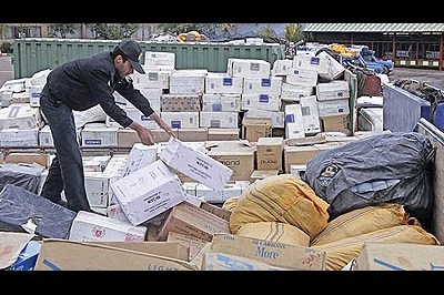 کشفیات کالای قاچاق در تهران رشد 3برابری داشته است کشفیات کالای قاچاق در تهران رشد 3برابری داشته است