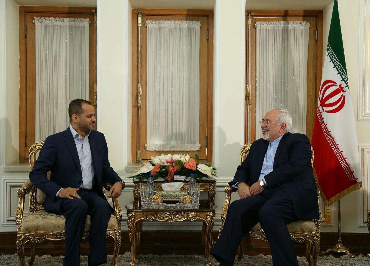 دیدار قائم مقام وزیر امور خارجه عمان با ظریف