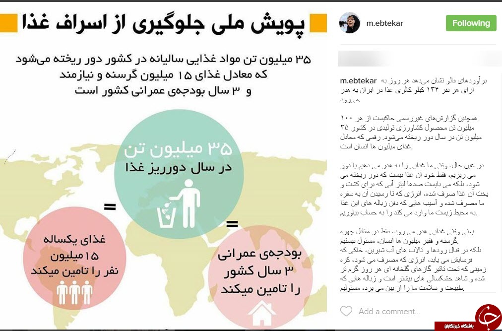 دعوت ابتکار برای پیوستن به یک کمپین+اینستاپست