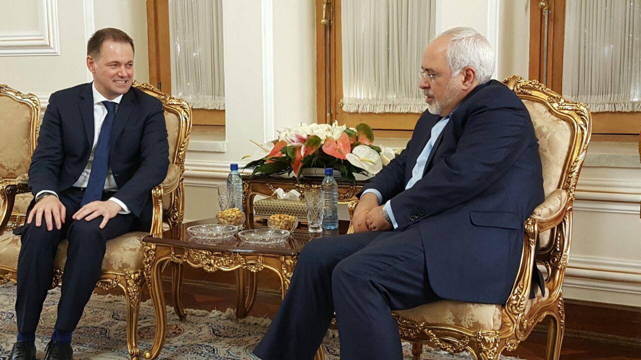 دیدار سفرای جدید رومانی و مولداوی با ظریف