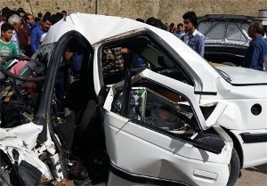 تصادف در محور الوان _چذابه 5 مصدوم داشت