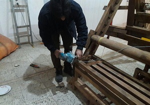 نصب پنج دستگاه نساجی سنتی در استان