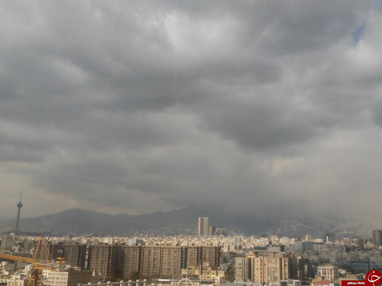 تصویری از هوای پاک و زیبای پایتخت