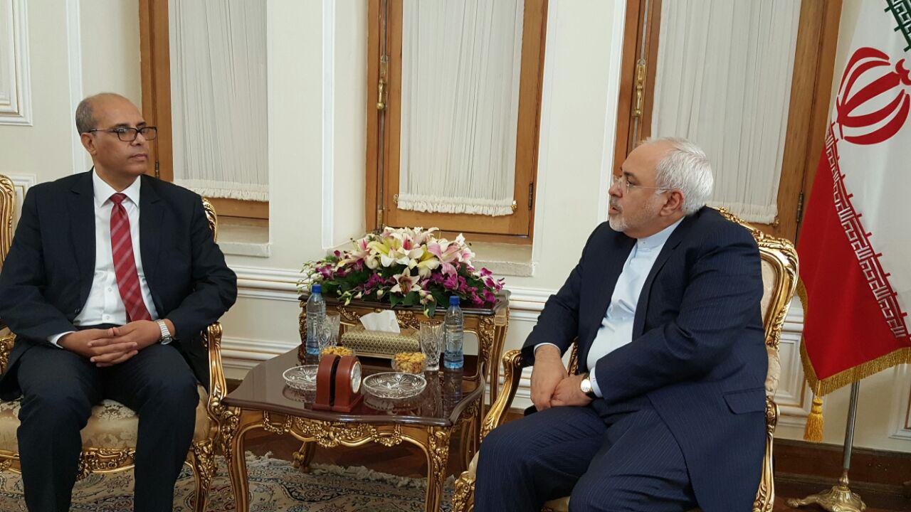 دیدار سفیر جدید مراکش با محمدجواد ظریف