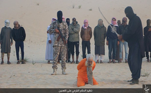 داعش پیرمرد صدساله نابینا را گردن زد