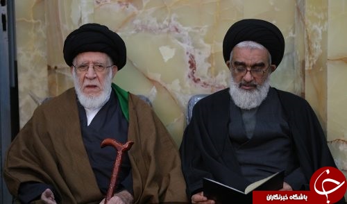 مراسم بزرگداشت هفتمین شب ارتحال آیت&zwnj;الله موسوی&zwnj;اردبیلی+تصاویر