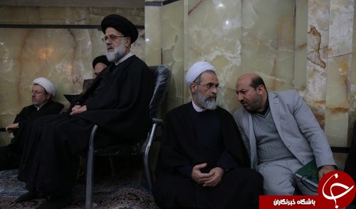 مراسم بزرگداشت هفتمین شب ارتحال آیت&zwnj;الله موسوی&zwnj;اردبیلی+تصاویر