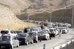 ترافیک سنگین مبادی ورودی مشهد